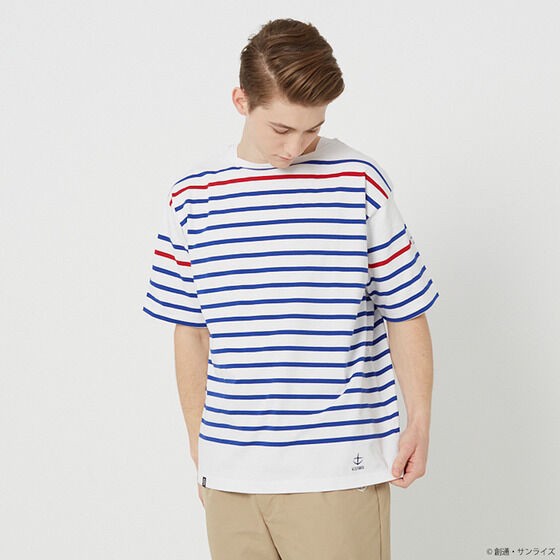 PRE-ORDER : STRICT-G MONT KEMMEL "Mobile Suit Gundam" Short Sleeved Basque T-shirt