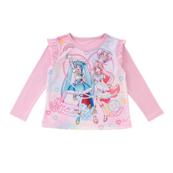 PRE-ORDER : Expanding Sky! Pretty Cure Smooth Realistic Print Pajamas
