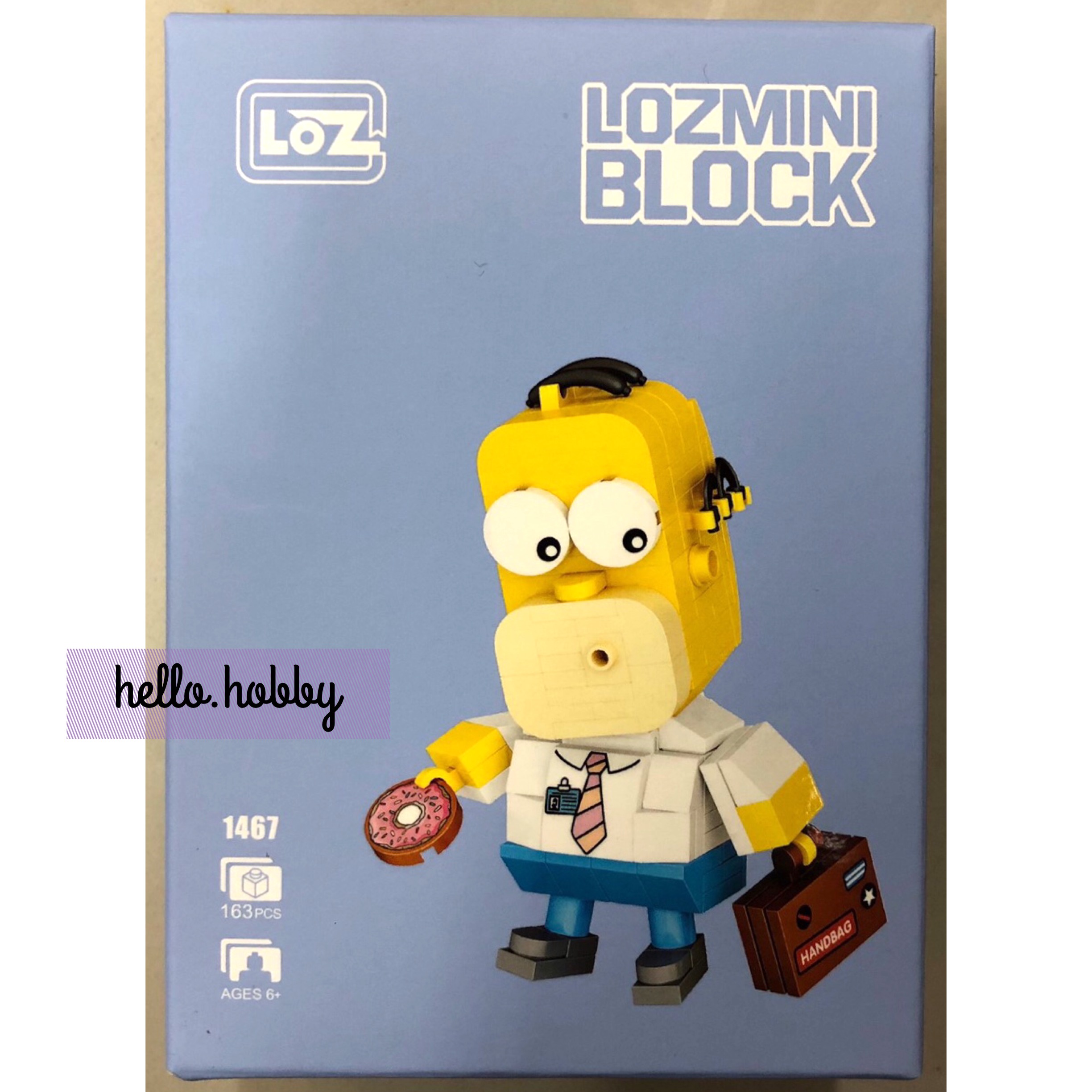 Loz 1467 The Simpsons 163pcs