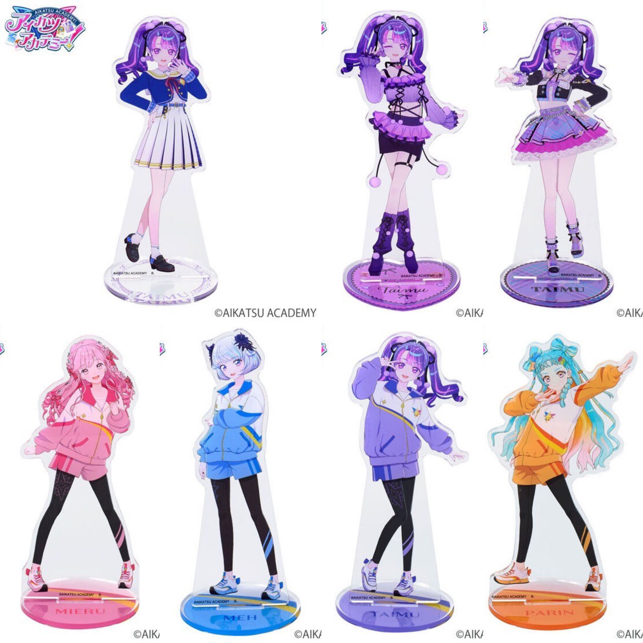 PRE-ORDER : Aikatsu Academy! Acrylic Stand