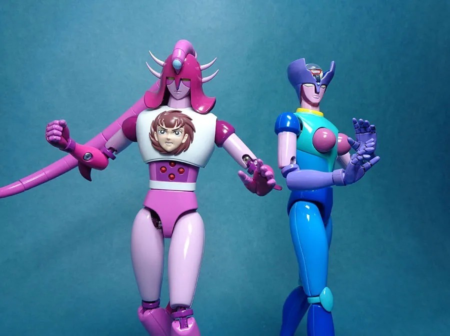 Soul of Chogokin - GX-108 Rhein X1 & Dianan A By Bandai