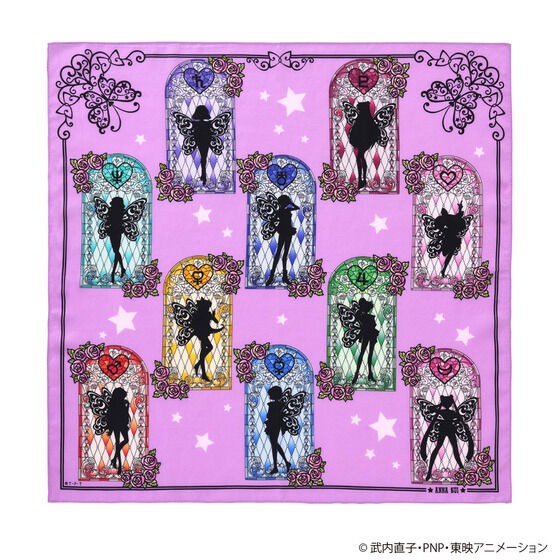 PRE-ORDER : Sailor Moon x ANNA SUI Print Handkerchief