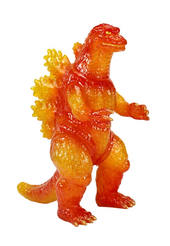 Godzilla - CCP Middle Size Series - Godzilla Vol.12 - Godzilla (1995) Burning Glitter Ver. Soft Vinyl by CCP (Lot JP)