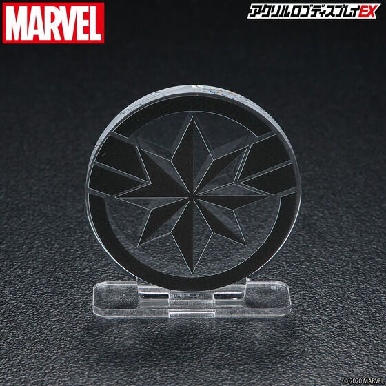 PRE-ORDER : Acrylic Logo Display EX Marvel Hero Mark Captain Marvel