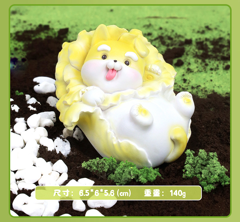 Blind Box ชุดหมาผัก ได้ 1 กล่อง- Vegetable Fairy The World of Vegetable (set of 6+1secret)