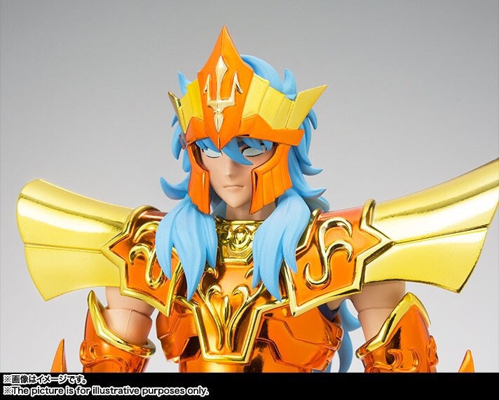 Saint Seiya Saint Cloth Myth EX Sea Emperor Poseidon Imperial Throne Set by Bandai