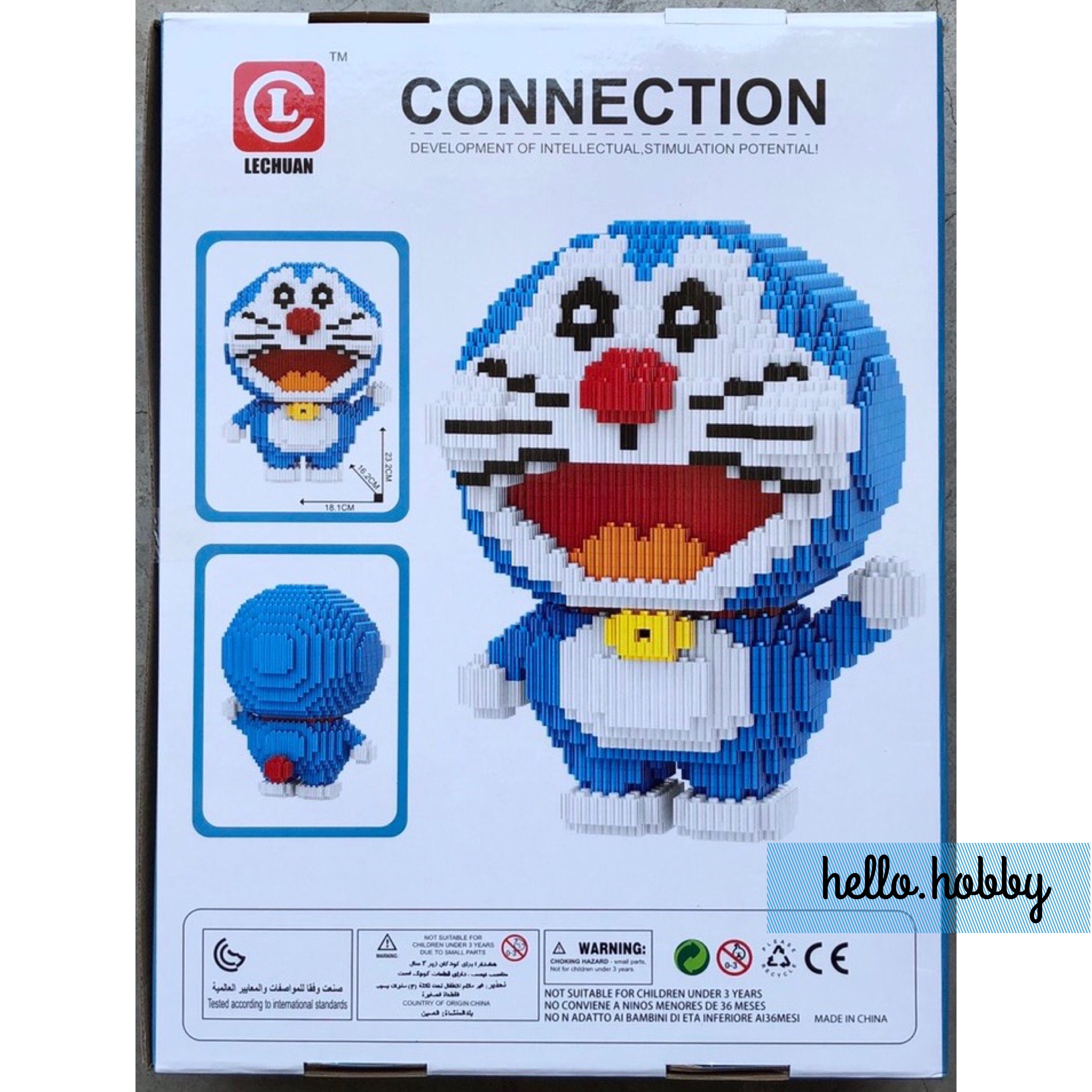 Lechuan 66005 Doraemon 4253pcs (แบบเฟือง)