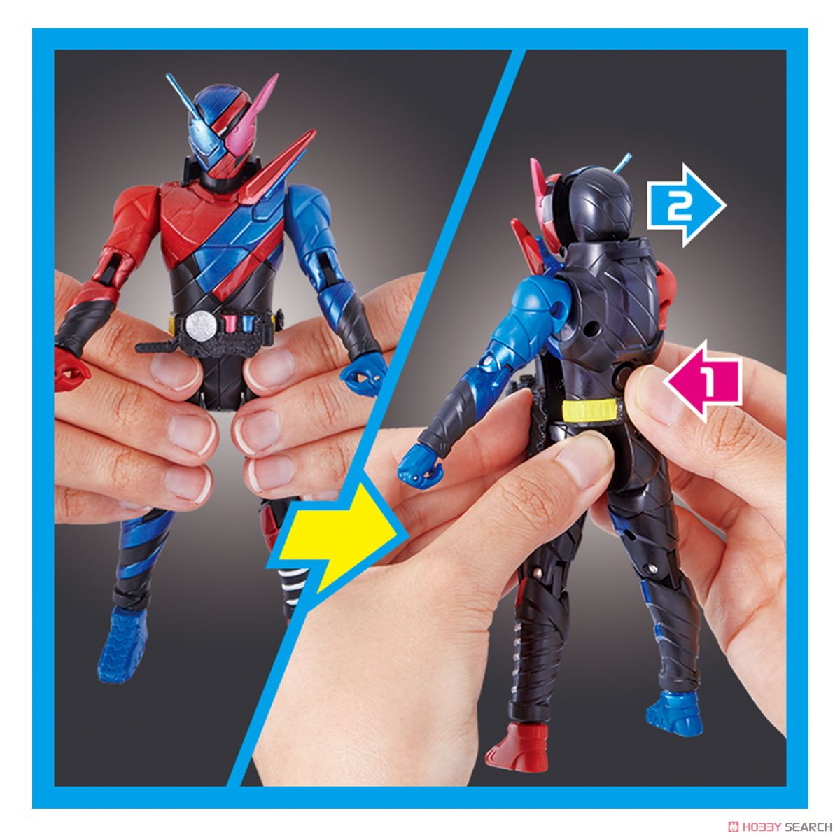 Masked Rider Build - BCR01 KR Build Rabbit Tank Form by Bandai