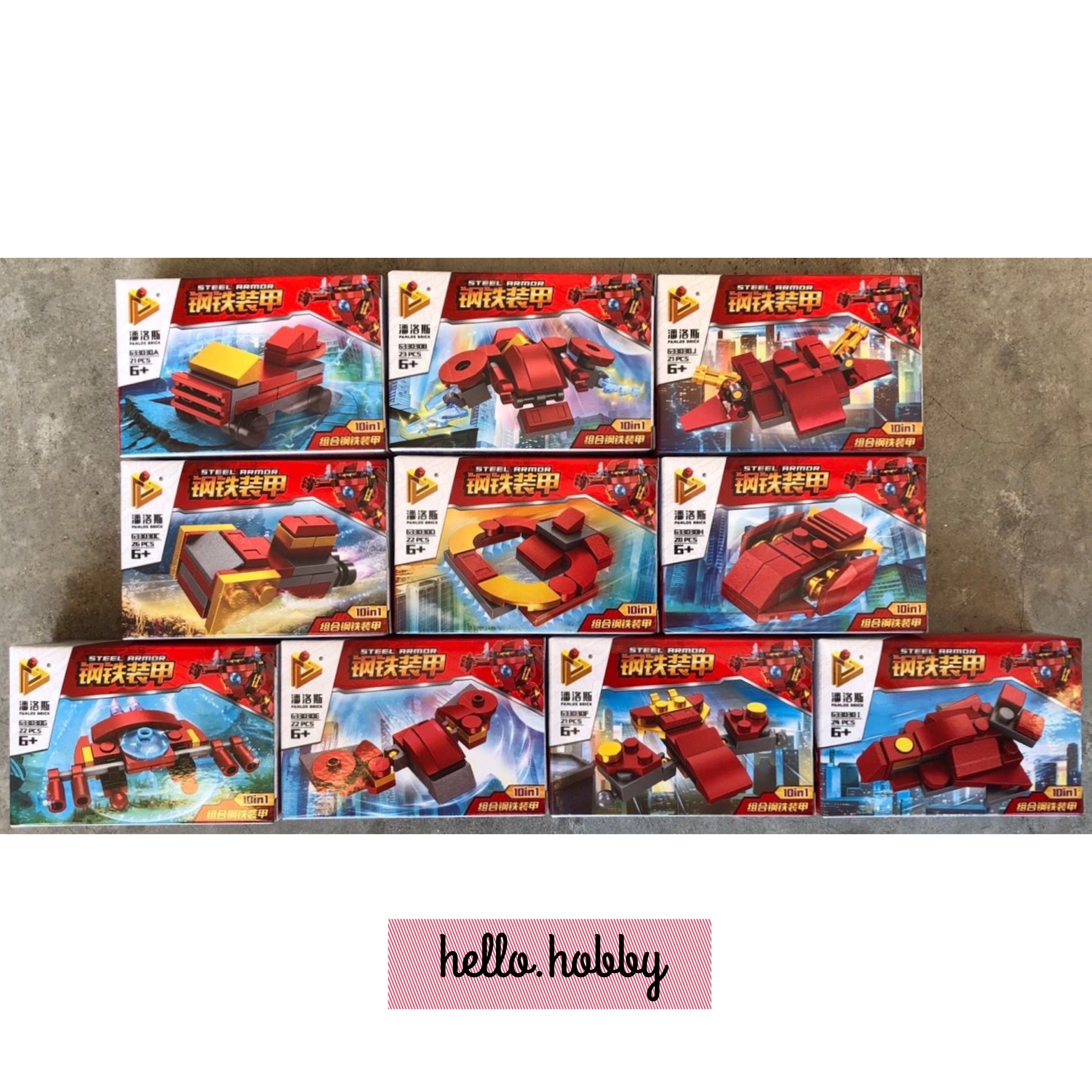 Panlos 633030 Iron Man