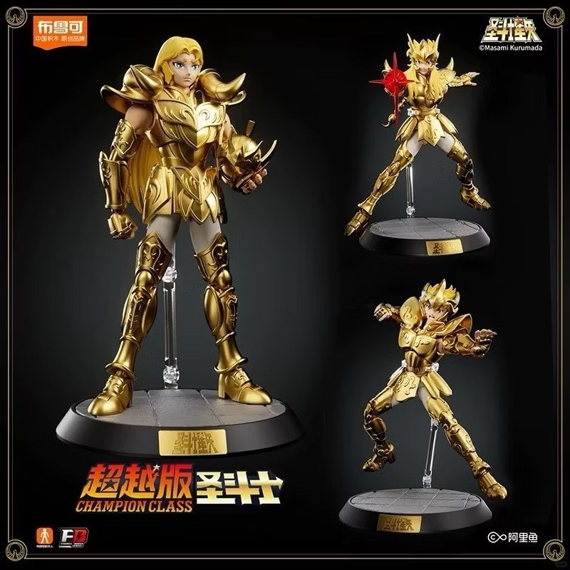 พลาโม Saint Seiya - Blokees Saint Seiya Champion Class Champion Figures Series Beyond Edition Plastic Model Kit by Buluke Blokess Bloks