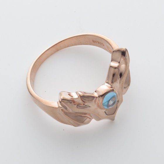 PRE-ORDER : Ultraman R/B Color Timer Design Silver925 Ring