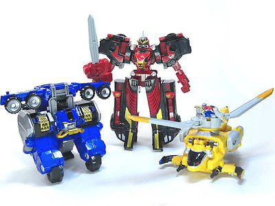 Tokumei Sentai Go-Busters - Buster Machine DX Go-Buster Oh Set (Special Sticker included) by Bandai