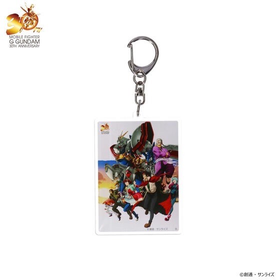 PRE-ORDER : Mobile Fighter G Gundam 30th Anniversary Illustration Acrylic Charm