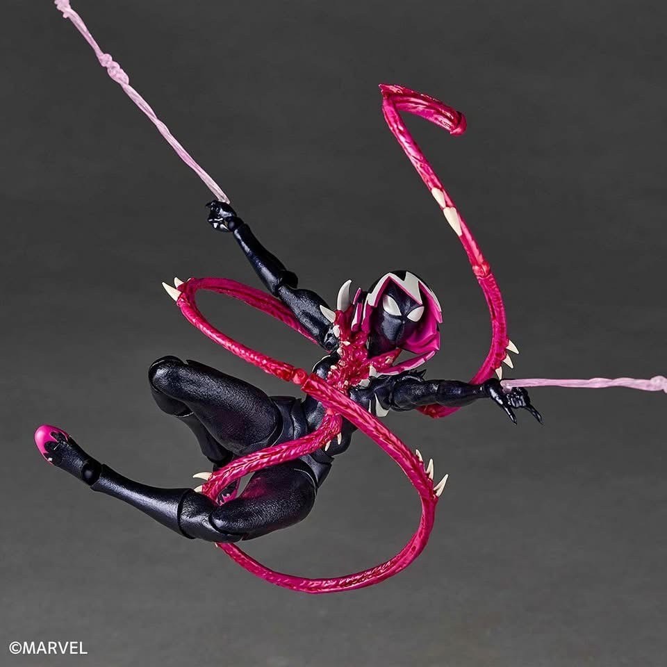 Pre-order : Revoltech Amazing Yamaguchi Gwenom by Kaiyodo