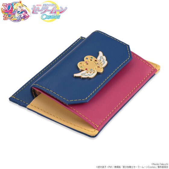 PRE-ORDER : Movie version "Pretty Guardian Sailor Moon Cosmos" Leather Accessory Series Thin Wallet