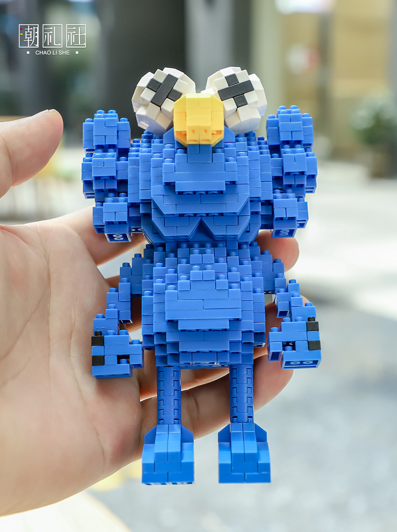 Chao Li She 38035-38037 KAWS BFF x Sesame Street