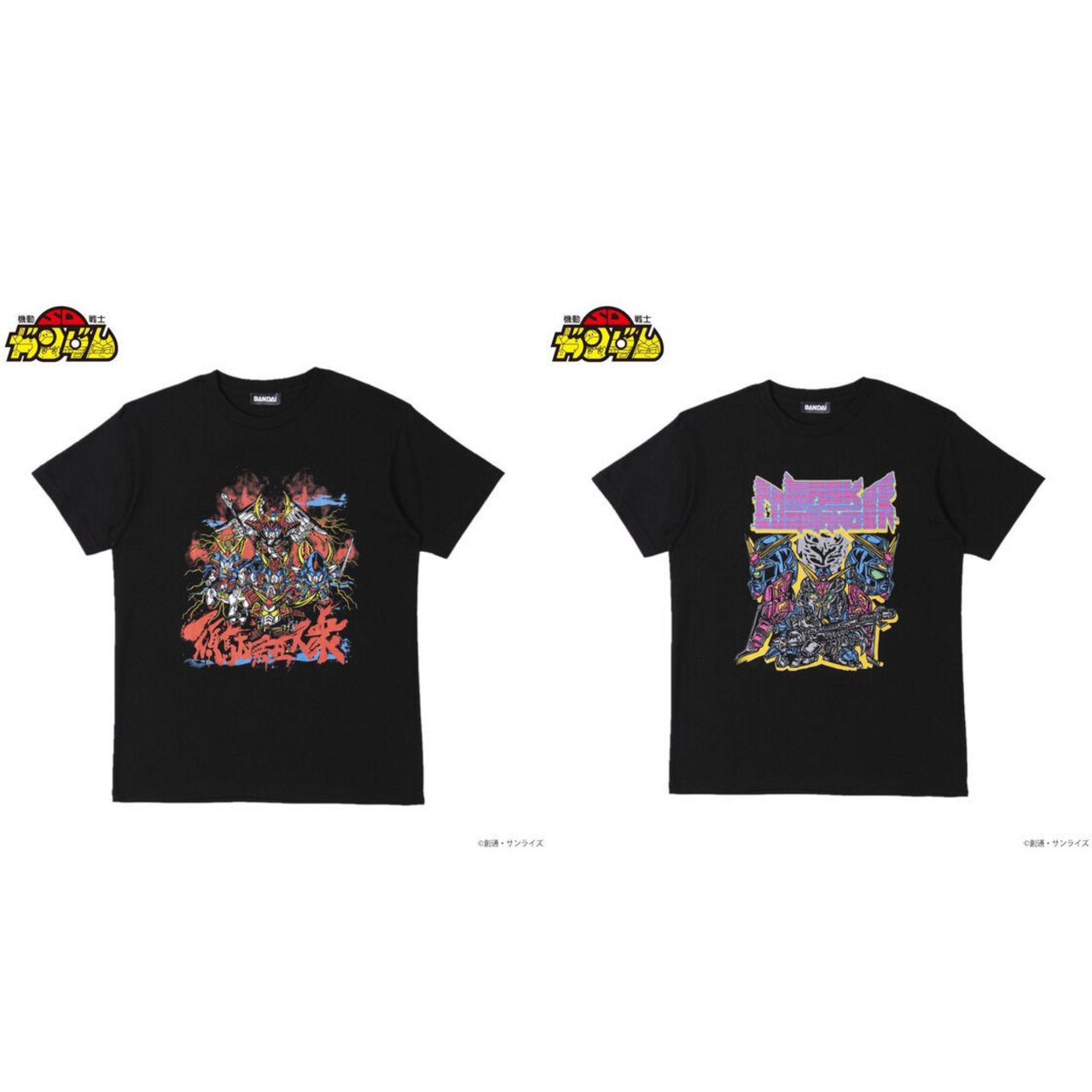 PRE-ORDER : SD Gundam T-shirt feat.STUDIO696