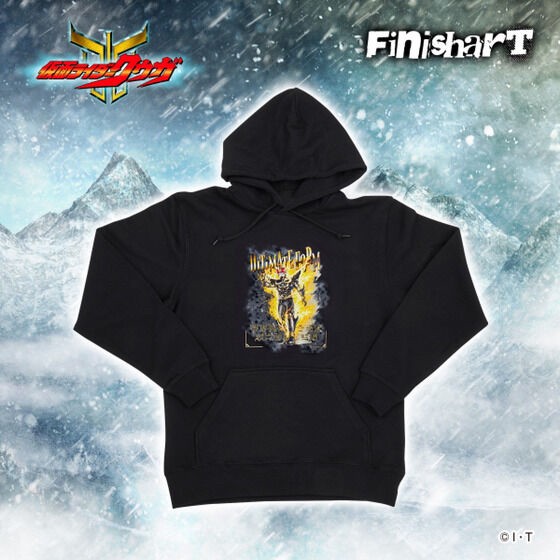 PRE-ORDER : FinisharT Kamen Rider Kuuga Ultimate Form & N-Daguva-Zeba Supernatural Combustion Ability Hoodie (2 types in total)