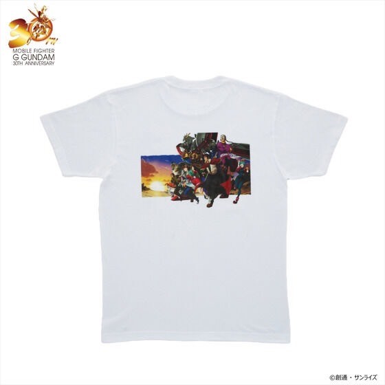 PRE-ORDER : Mobile Fighter G Gundam 30th Anniversary Illustration Full Color T-Shirt