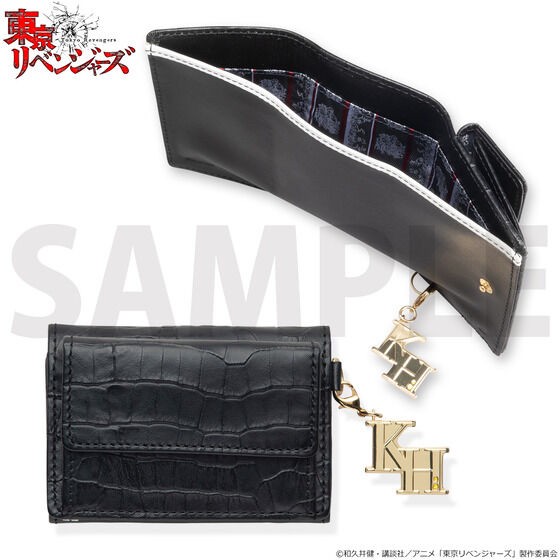 PRE-ORDER : Tokyo Revengers Leather Collection Tri-fold Wallet