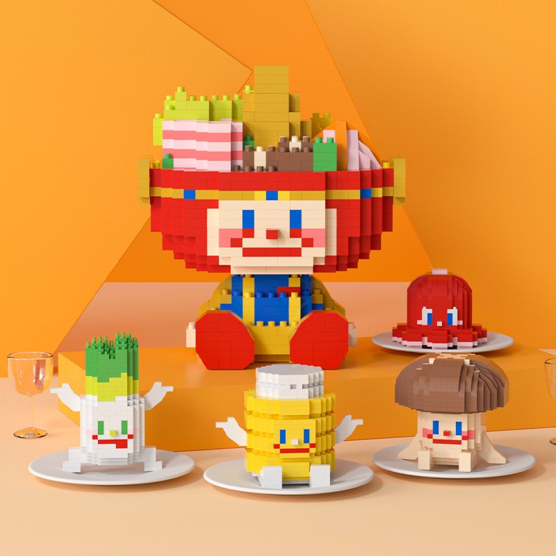 เลโก้นาโนไซส์ L - Pan Nie 6040-6041 Shaba Set