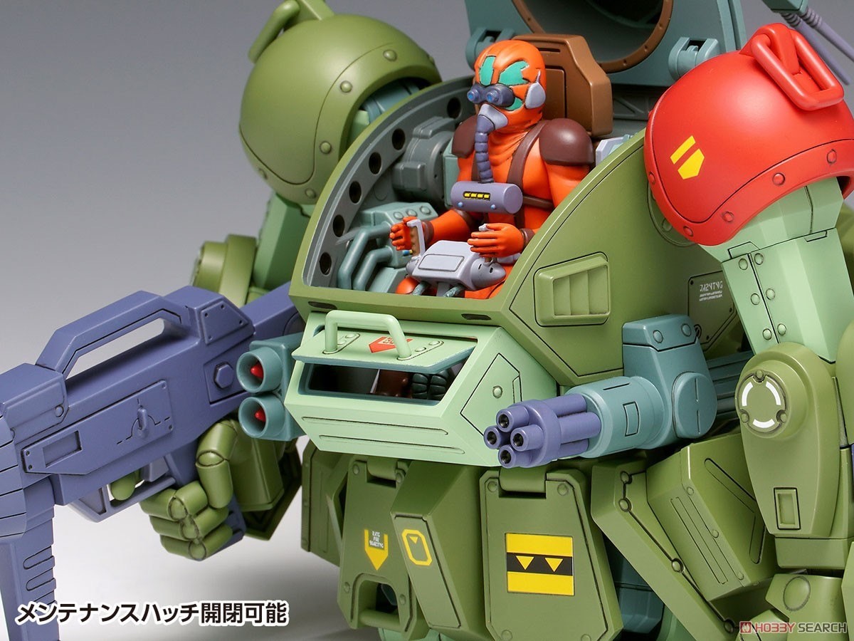 Pre-order : 1/24 Scale Armored Trooper Votoms Scopedog Red Shoulder Custom Plastic Model Kit by WAVE