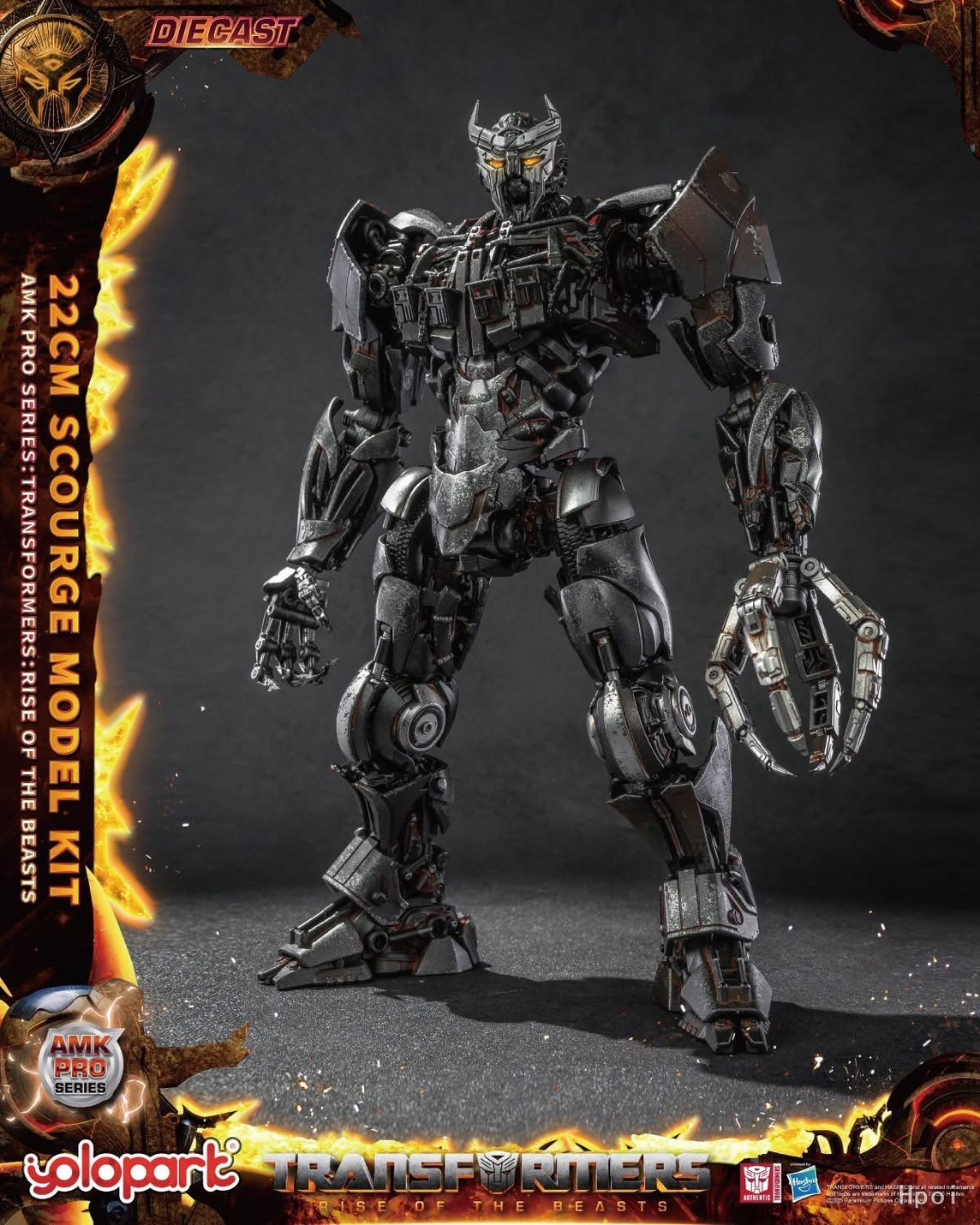Pre-order : AMK PRO Series Transformers: Rise of the Beasts Scourge Model Kit by YOLOPARK