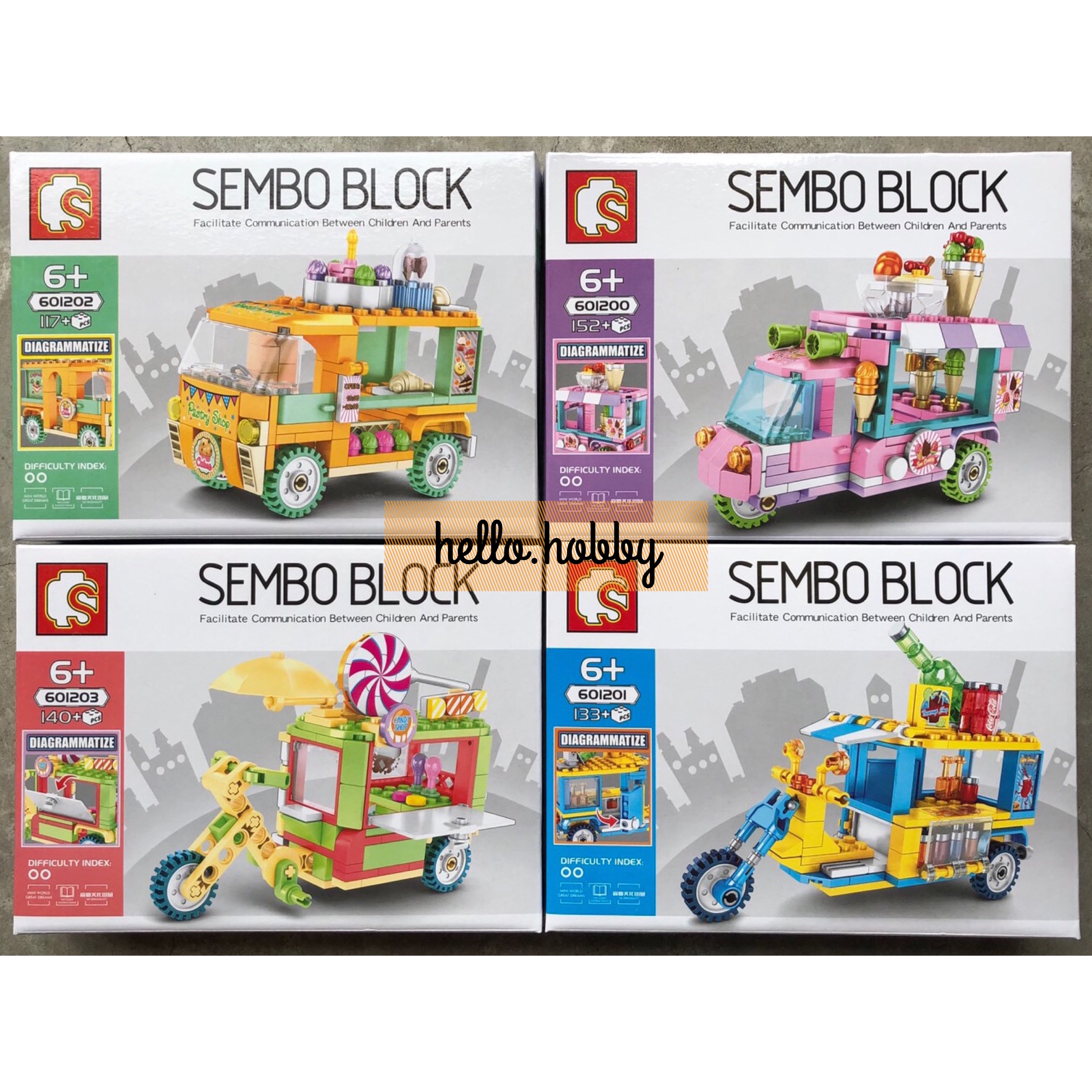Sembo Block 601200-601203