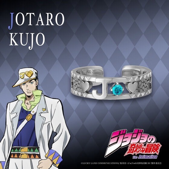 PRE-ORDER : JoJo's Bizarre Adventure: Diamond is Unbreakable TAKE-UP Cuff Ring