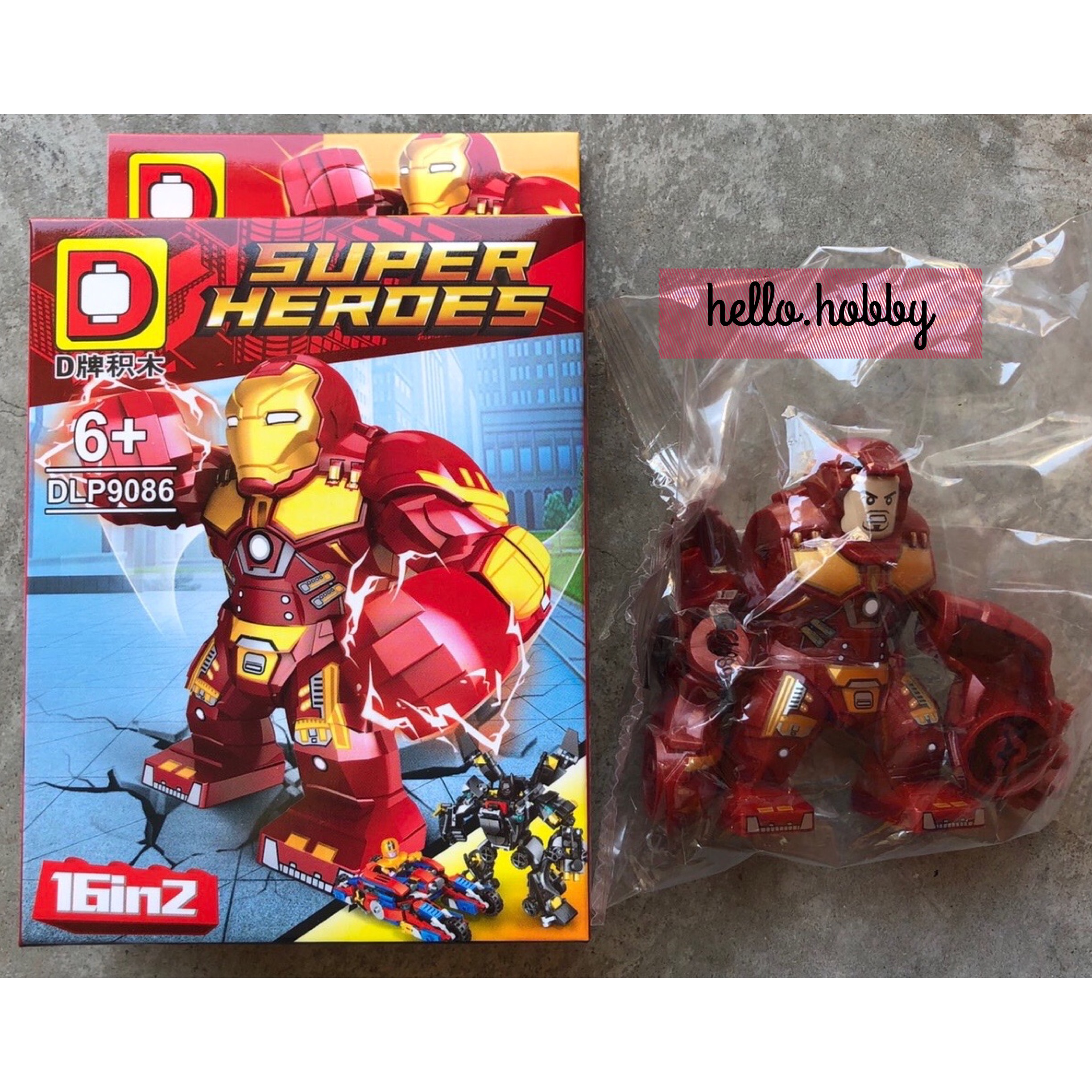 DLP 9086 Super Heroes