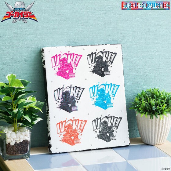PRE-ORDER : SUPER HERO GALLERIES Kaizoku Sentai Gokaiger Canvas Art