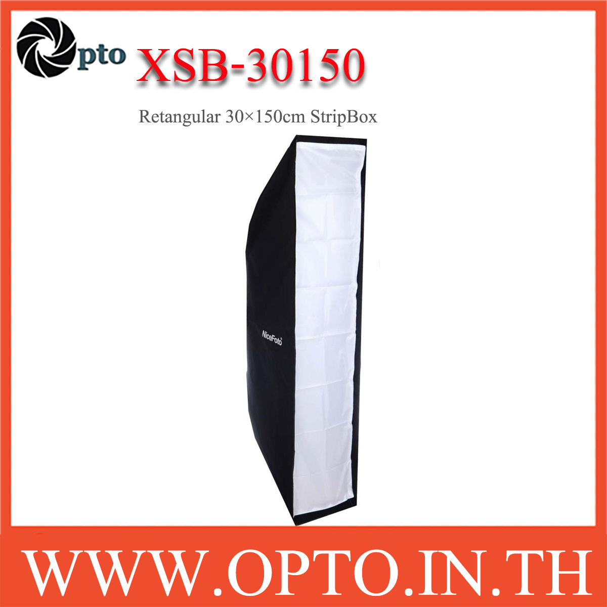 XSB-30150 Nicefoto Bowen's Mount, SoftBox, Retangular 30×150cm StripBox