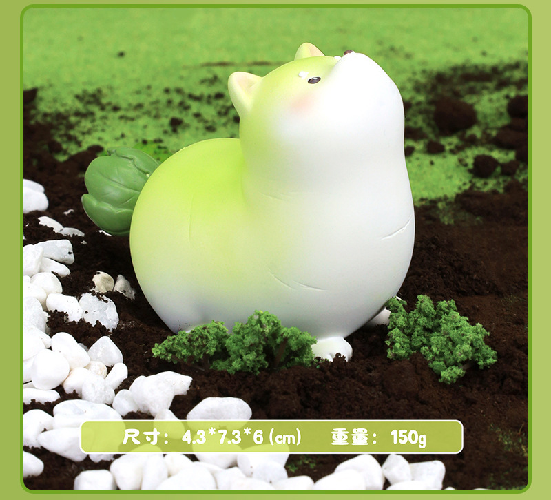 Blind Box ชุดหมาผัก ได้ 1 กล่อง- Vegetable Fairy The World of Vegetable (set of 6+1secret)