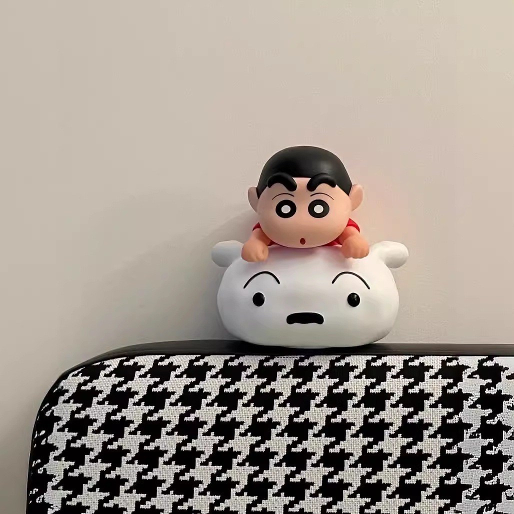 โคมไฟชินจัง - Crayon Shinchan Riding Shiro Night Light Lamp