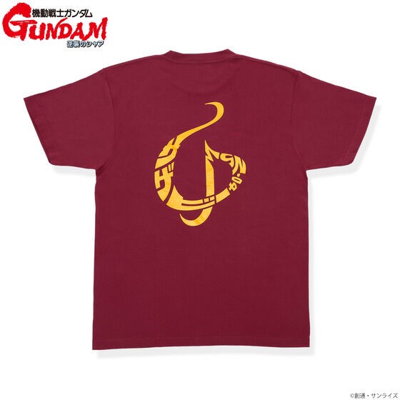 PRE-ORDER : Mobile Suit Gundam Char's Counterattack Mark x Letter Series T-shirt
