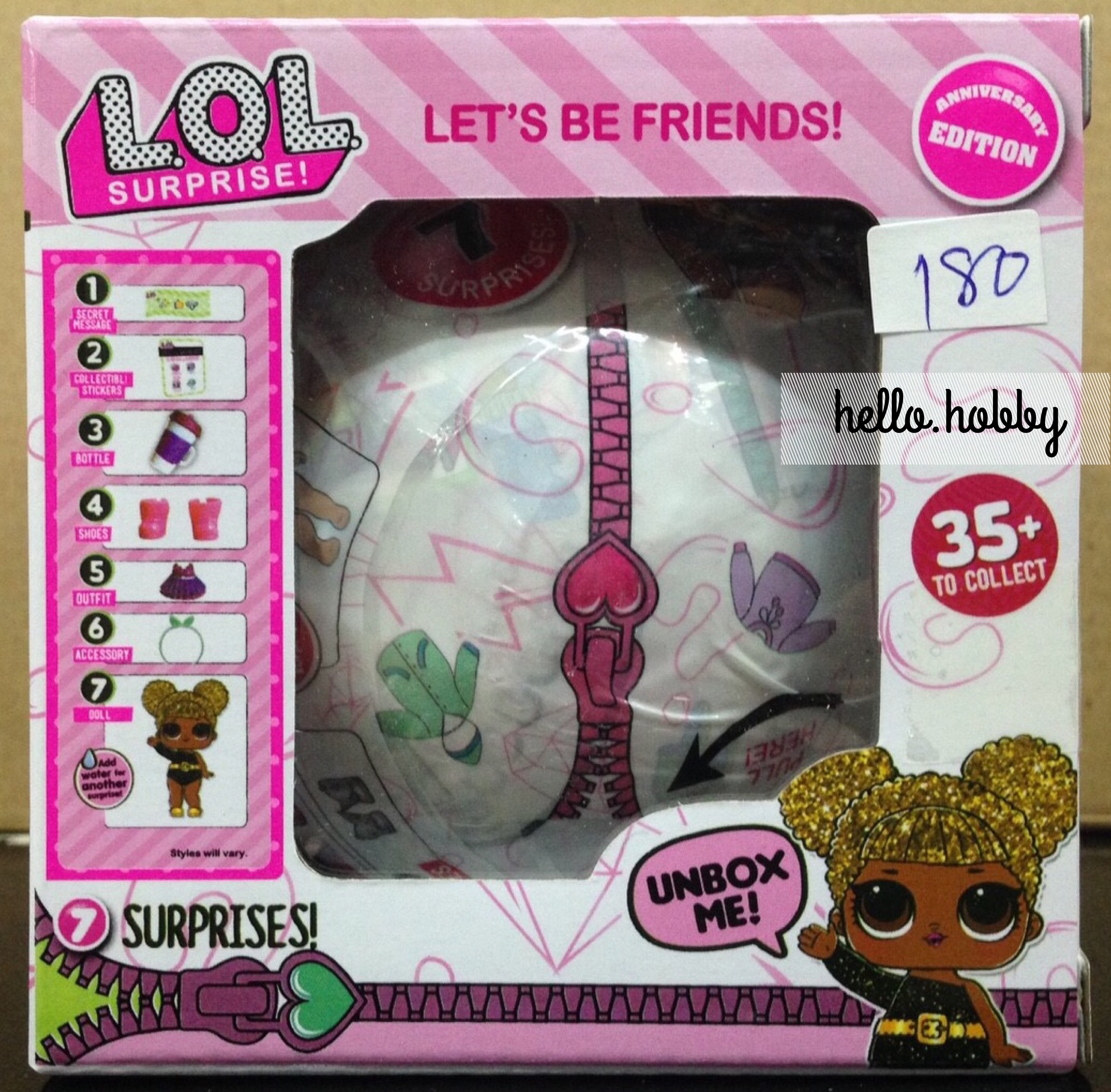 Surprise Egg L.O.L Surprise! Anniversary Edition Glitter Series