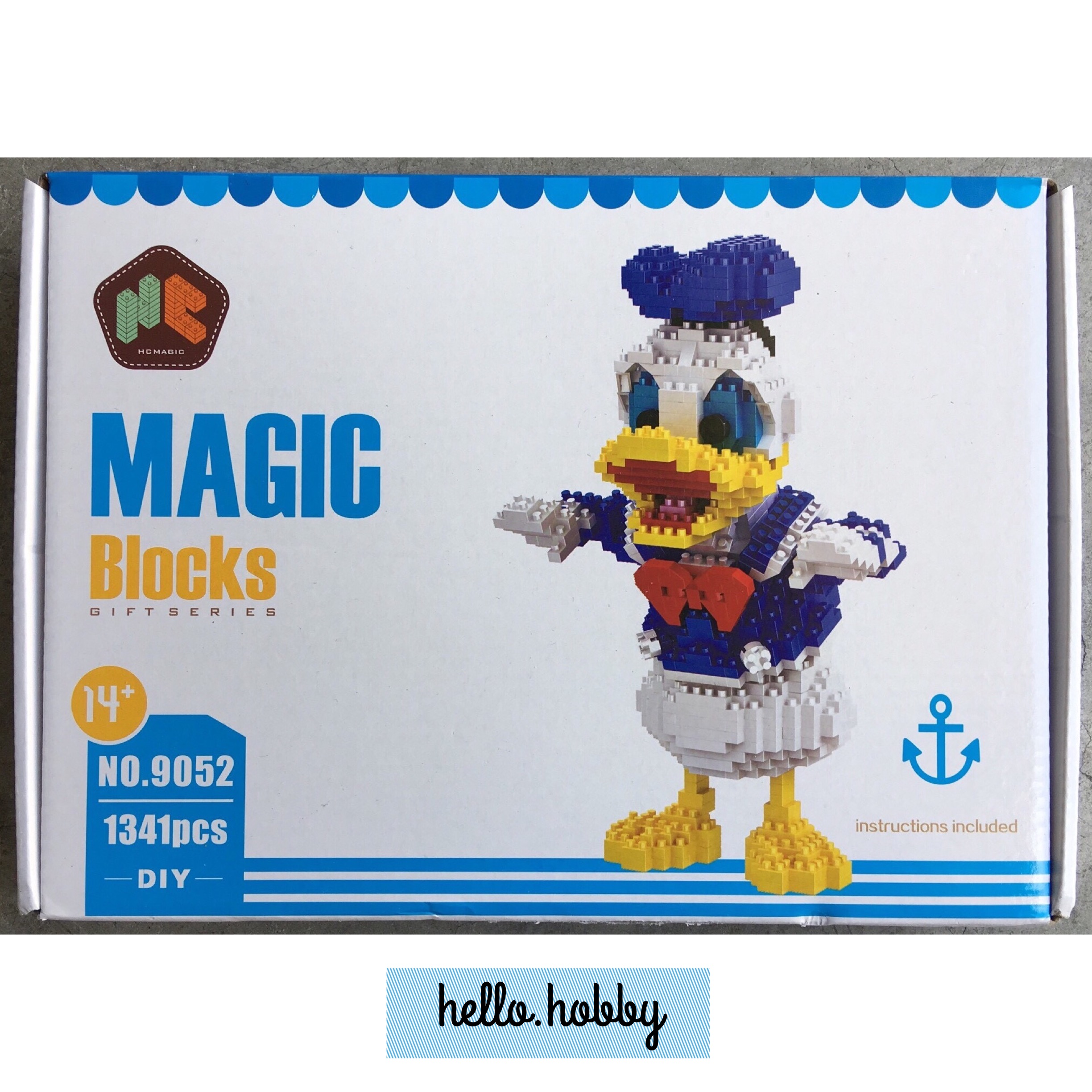 HC Magic 9052 Disney Donald Duck 1341pcs