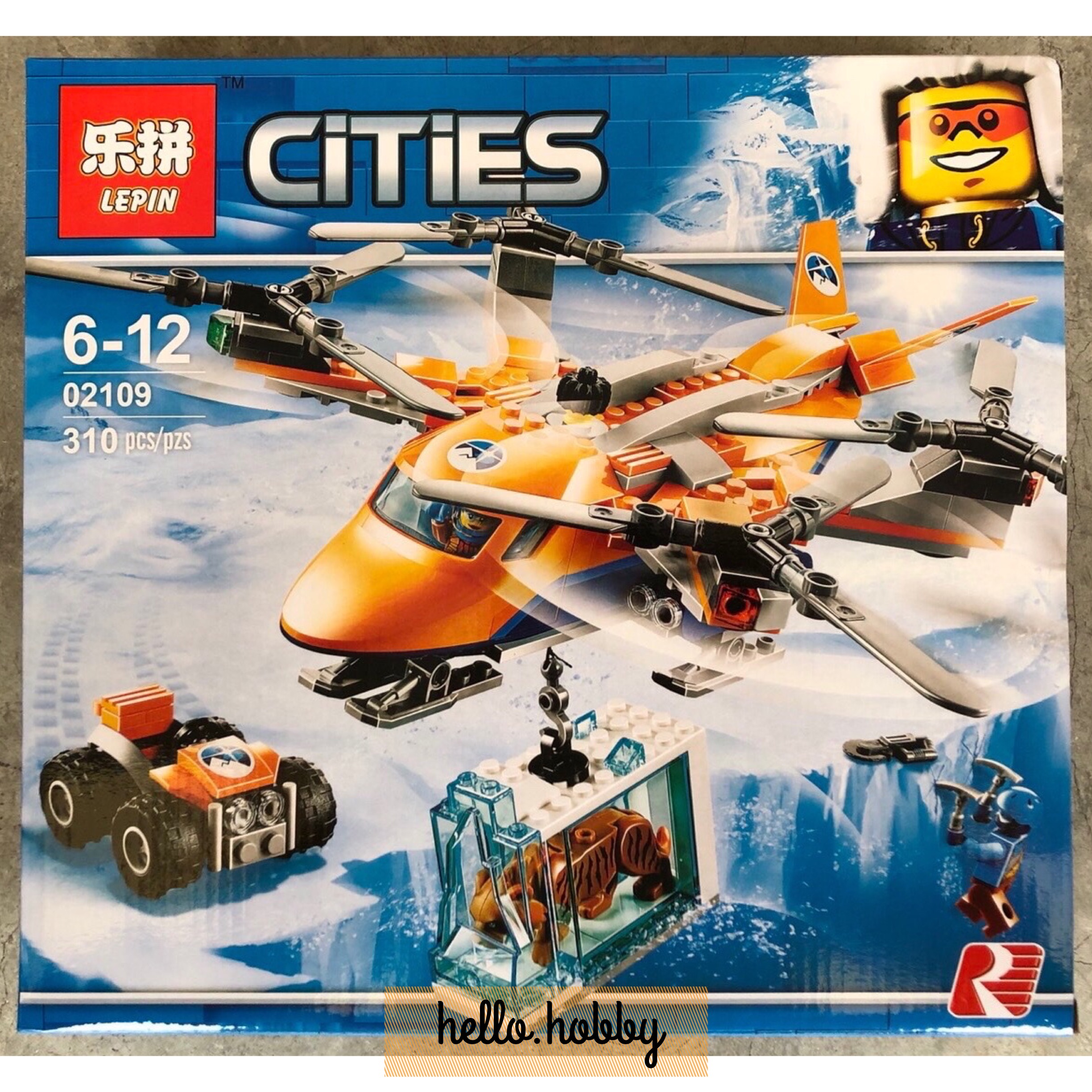 Lepin 02109 Arctic Air Transport 310pcs