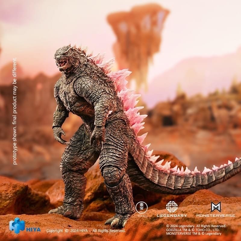 Pre-order : EXQUISITE BASIC Series Godzilla x Kong: The New Empire Godzilla Evolved Ver. Action figure by Hiya Toys