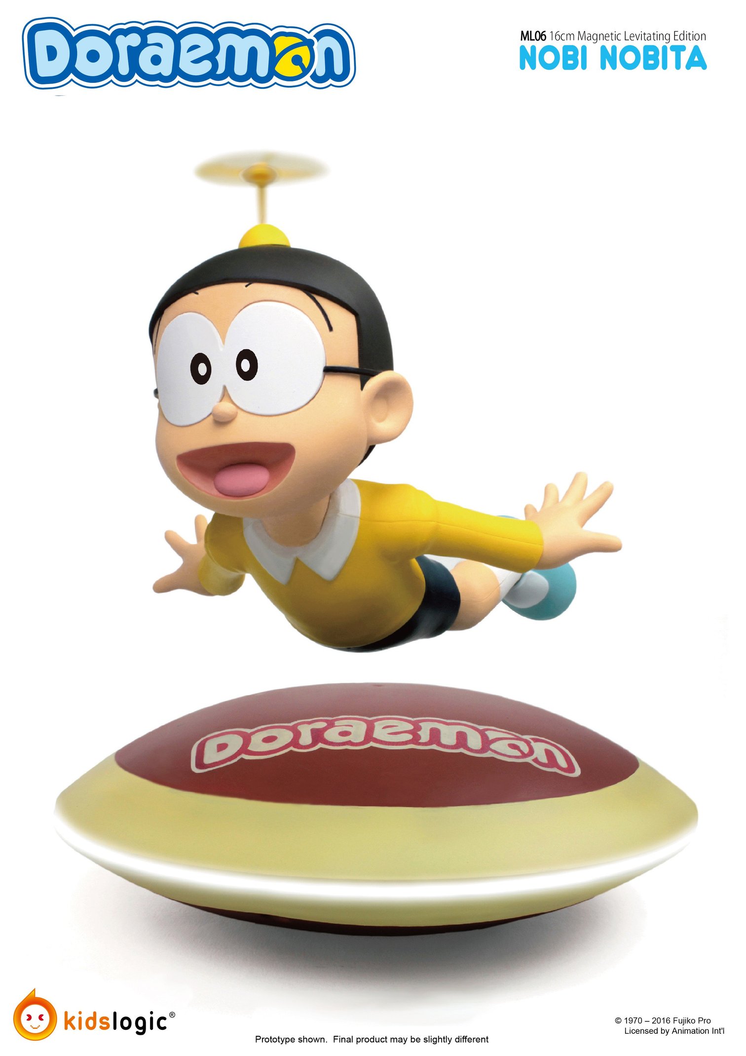 ML07 Doraemon & Nobita Set Magnetic Levitating Version by Kids Logic
