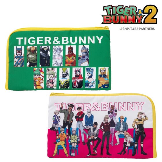 PRE-ORDER : TIGER & BUNNY 2 Flat Pouch