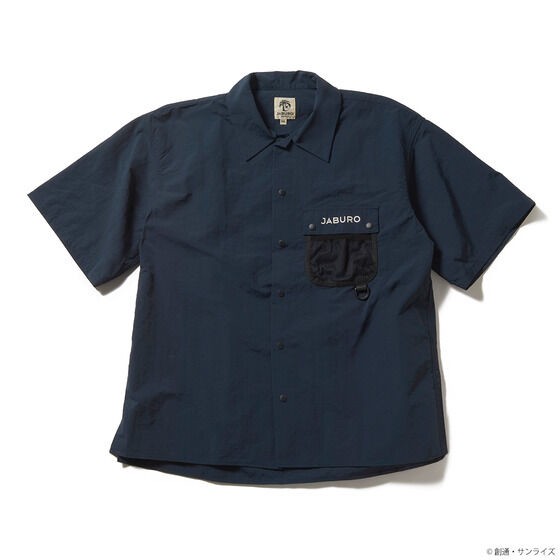 PRE-ORDER : STRICT-G JABURO "Mobile Suit Gundam" Open Collar Shirt