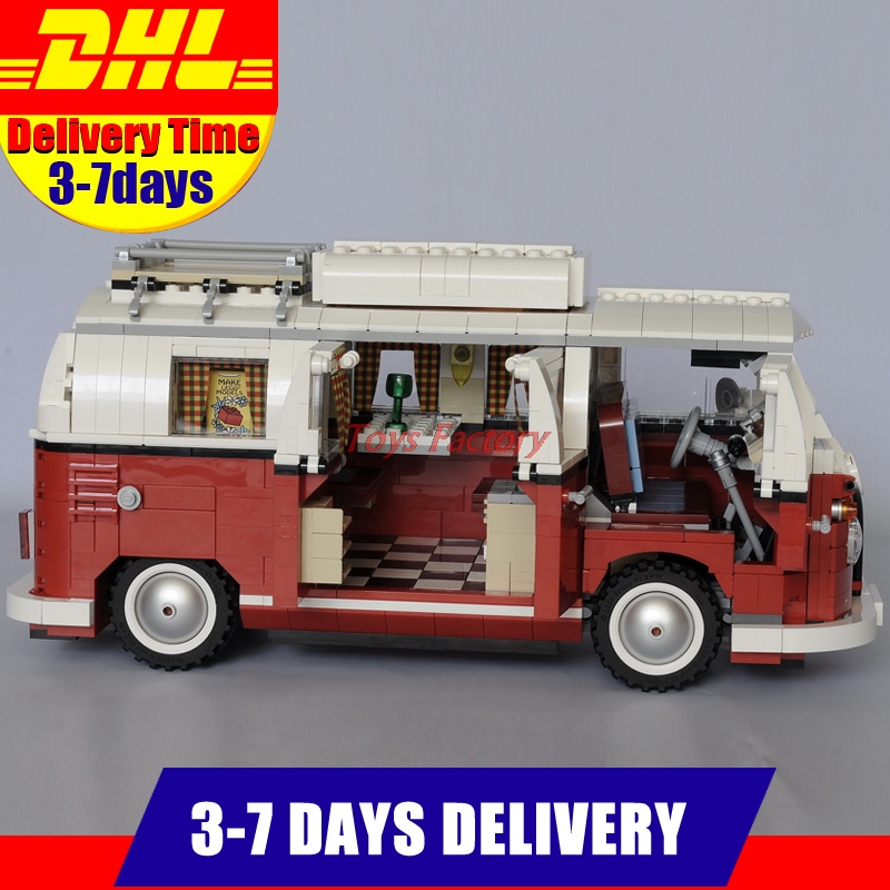 Lepin 21001 Volkswagen T1 Camper Van 1354pcs