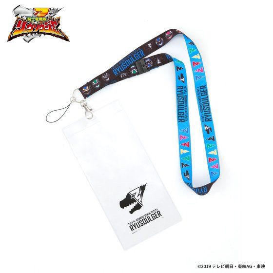PRE-ORDER : Kishiryu Sentai Ryusoulger Neck Strap (with Ticket Case)