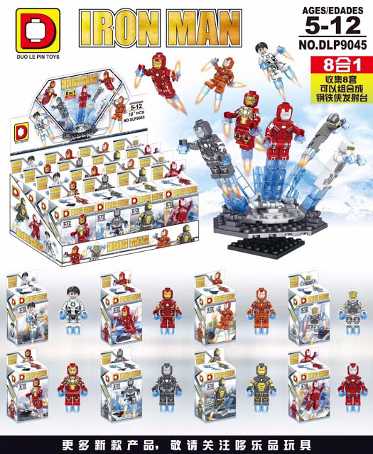 DLP 9045 Super Heroes Iron Man
