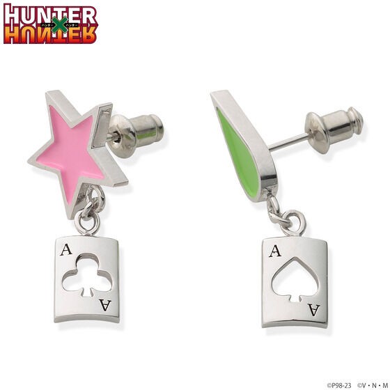 PRE-ORDER : HUNTER x HUNTER Earrings Hisoka Motif