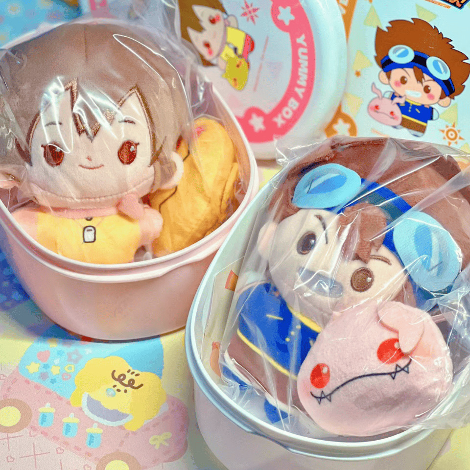 ตุ๊กตาพวงกุญแจ Digimon - Yummy Box - Digimon Baby Series by LDCX