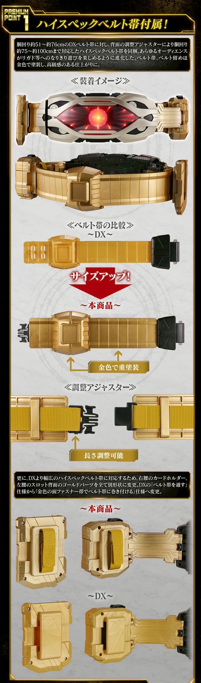 PRE-ORDER : PREMIUM DX Memorial Zillion Driver & High Spec Belt Set (Kamen Rider Geats)