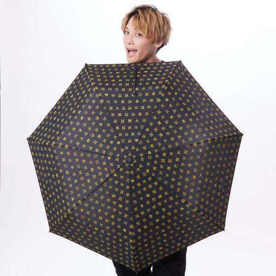 PRE-ORDER : Kamen Rider Kuuga Linto Script Automatic Opening And Closing Folding Umbrella