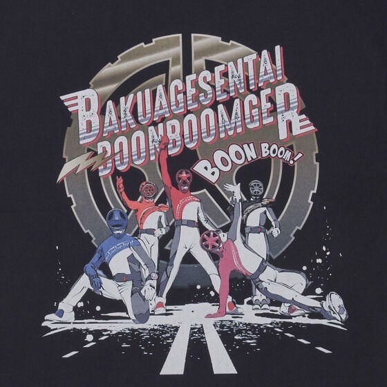 PRE-ORDER : Toei Hero T-shirt Bakuage Sentai Boonboomger American Comic Book Style